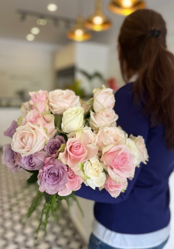 Rosa 30 Gül Buketi