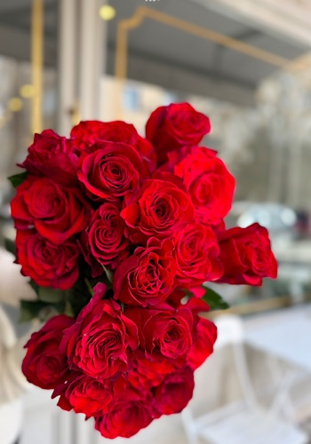 Sevgililer Günü Kırmızı Gül Buketi 20 Adet