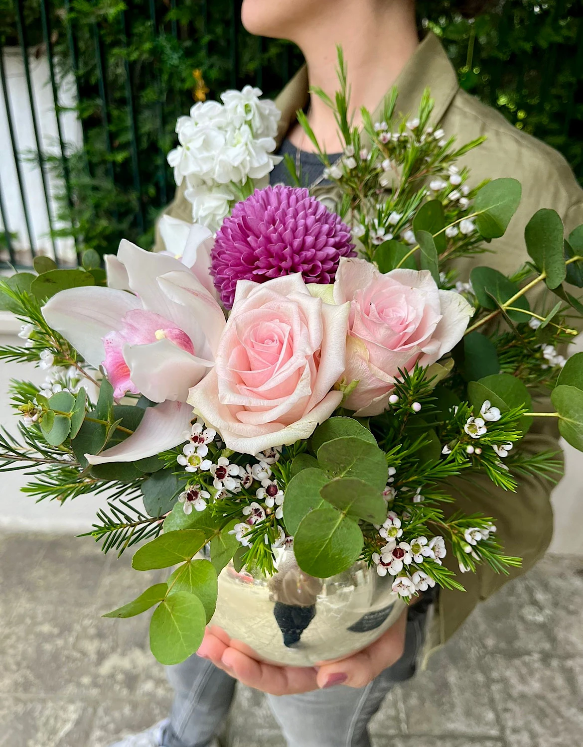 Pembe Beyaz Mini Aranjman